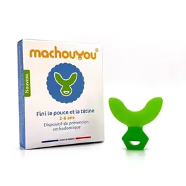 Machouyou - Tétine Kiwi pour Sevrage - Dispositif Médical Silicone sans BPA pour Enfants de 2 à 6 Ans - Aide à Rééquilibrer les Mâchoires