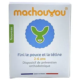 Machouyou - Tétine Kiwi pour Sevrage - Dispositif Médical Silicone sans BPA pour Enfants de 2 à 6 Ans - Aide à Rééquilibrer les Mâchoires
