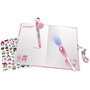 Hello Kitty - Journal avec stylo magique et stylo effaceur - Format 25,5x20,5 cm - Marque: Kids Licensing