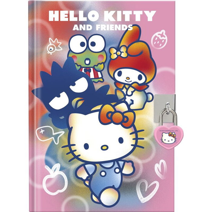 Hello Kitty - Journal avec stylo magique et stylo effaceur - Format 25,5x20,5 cm - Marque: Kids Licensing Hello Kitty - Journal avec stylo magique et stylo effaceur - Format 25,5x20,5 cm - Marque: Kids Licensing