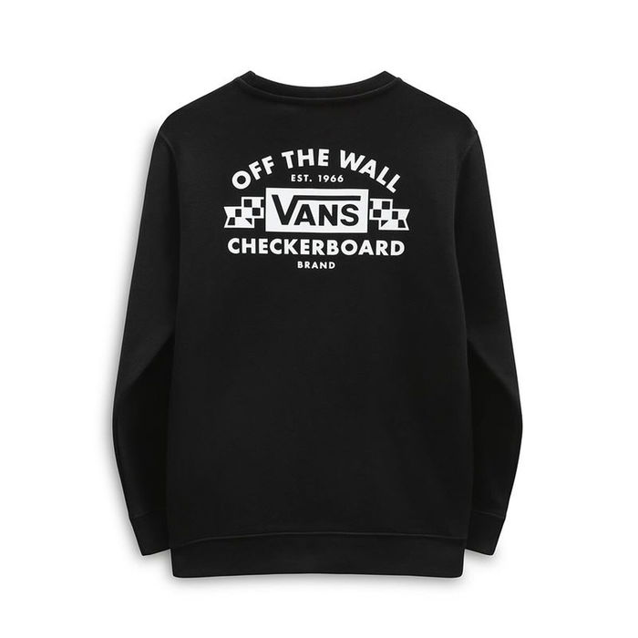 Sweat sans capuche enfant Vans Workshop Crew Noir