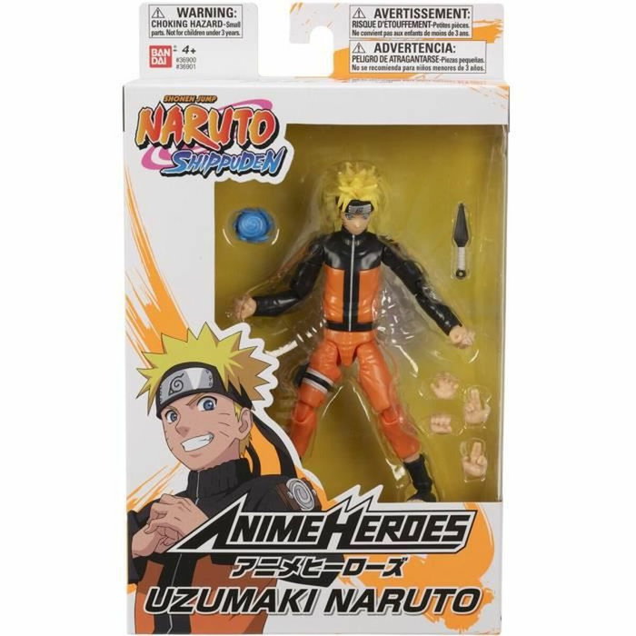 Bandai Figurine Anime Heroes Naruto Uzumaki 17 cm Bandai Figurine Anime Heroes Naruto Uzumaki 17 cm