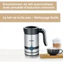 Severin SM3584 Émulsionneur de lait induction 200 ml inox/noir