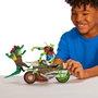 Famosa - Figurine Tortues Ninja avec Véhicule (Moto Sidecar ou Moto de Bataille) 33x19 cm - Modèles assortis - Plastique - Turtle Power