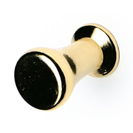 HERRAJES ALK Bouton suspendu en zamak or