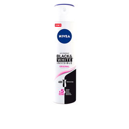Nivea BLACK & WHITE Invisible Déodorant Vaporisateur Anti-transpirant 48h Femme 200 ml