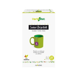 NOVADIET HERBODIET Suave Respirar 20 sachets filtre