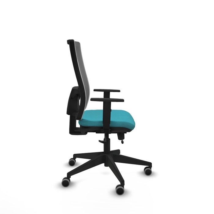 Piqueras y Crespo Chaise de Bureau Horna Turquoise et Gris Piqueras y Crespo Chaise de Bureau Horna Turquoise et Gris
