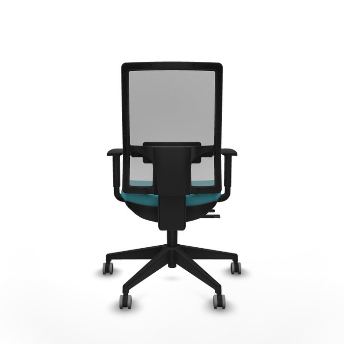 Piqueras y Crespo Chaise de Bureau Horna Turquoise et Gris Piqueras y Crespo Chaise de Bureau Horna Turquoise et Gris