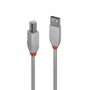 Lindy Câble USB 2.0 Anthra Line Type A vers B Gris 3m