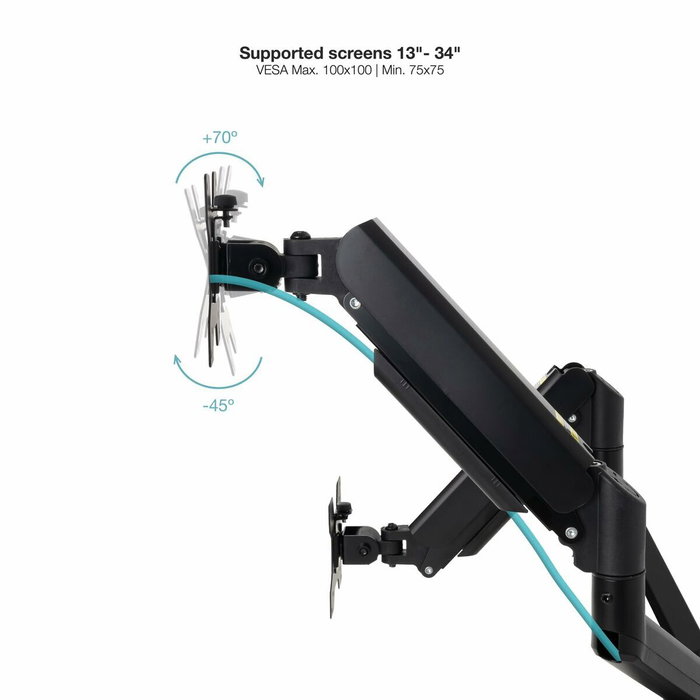 Écran TooQ LP1434TNR-B 34" 13" 10 kg