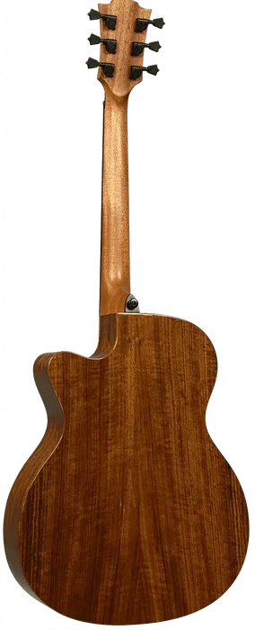 LAG Guitare Acoustique Auditorium Cutaway Tramontane 318 A/E Table Engelmann Massif Ovangkol Naturelle