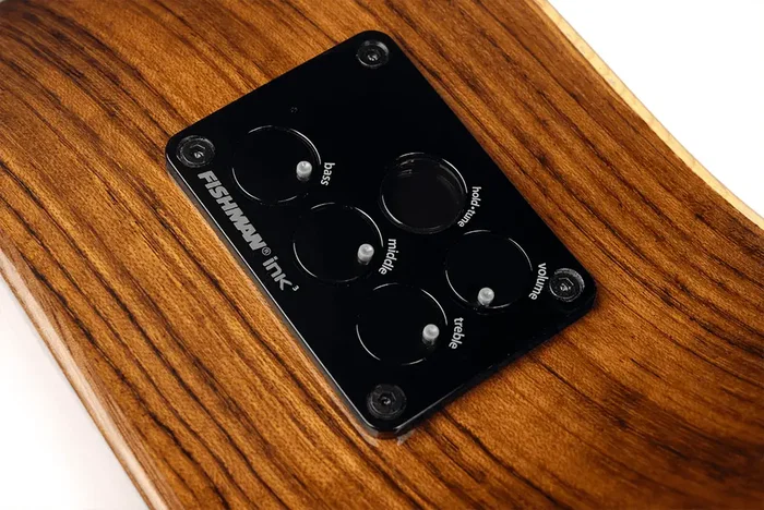 LAG Guitare Acoustique Auditorium Cutaway Tramontane 318 A/E Table Engelmann Massif Ovangkol Naturelle