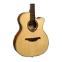 LAG Guitare Acoustique Auditorium Cutaway Tramontane 318 A/E Table Engelmann Massif Ovangkol Naturelle