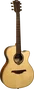 LAG Guitare Acoustique Auditorium Cutaway Tramontane 318 A/E Table Engelmann Massif Ovangkol Naturelle