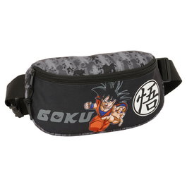 Safta Sac banane Dragon Ball, taille 23x9x14cm, compartiment principal à fermeture éclair, sangles ajustables avec boucle PVC