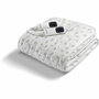 Imetec Surmatelas Chauffant Adapto 150x160 cm, 6 Températures, Blanc et Gris