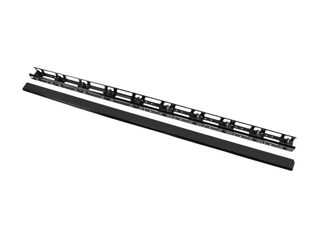 Lanberg 2 Panneaux Organisateurs de Câbles Verticaux 47U pour Rack 19 Pouces Noir