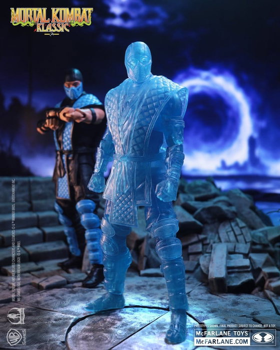 McFarlane Toys Mortal Kombat Klassic figurine Sub-Zero (Ice Clone) 18 cm