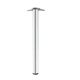 HERRAJES ALK Pata de mesa regulable Neiva, chrome, ø80 H870