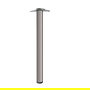 HERRAJES ALK Pied de table réglable Neiva Ø80 H870 Chrome