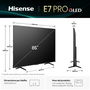 TV intelligente Hisense 85E7Q PRO 4K Ultra HD 85" HDR QLED