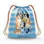 Cerdá Sac de couchage Bluey 42 x 32 cm - Bleu - Pour enfants dès 6 ans