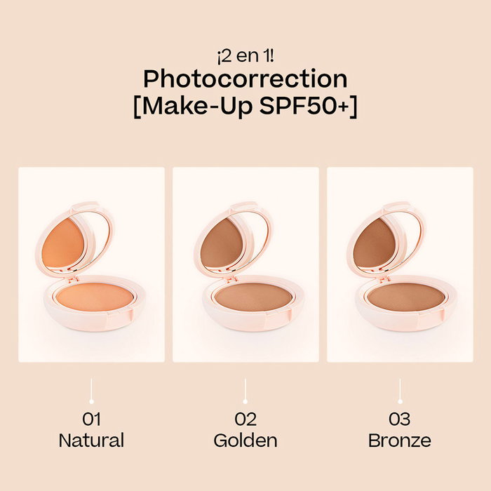 Sensilis PHOTOCORRECTION [D-PIGMENT MAKE-UP] Crème de Maquillage SPF50+ #01 10g