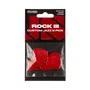 Dunlop Pack de 6 Médiators Rock III Nylon Custom Jazz III