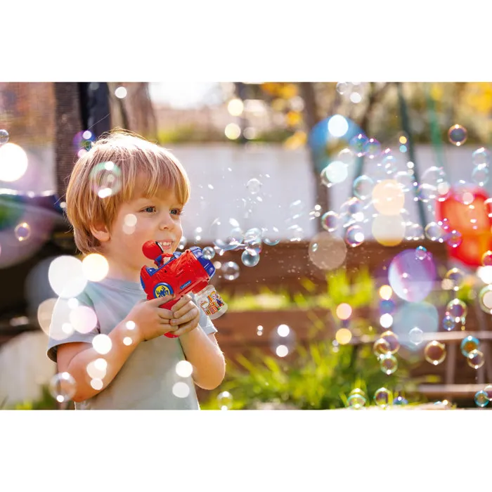 LEXIBOOK Pistolet à bulles Spider-Man avec effets sonores et lumineux