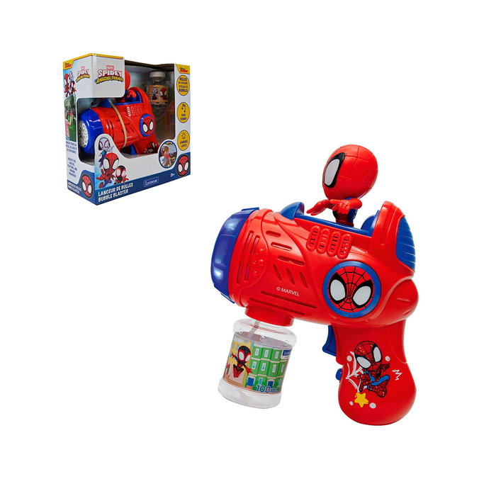 LEXIBOOK Pistolet à bulles Spider-Man PRB30SP LEXIBOOK Pistolet à bulles Spider-Man PRB30SP