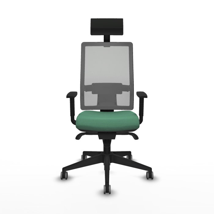 Piqueras y Crespo Chaise de Bureau Horna 1D066G1 Vert émeraude