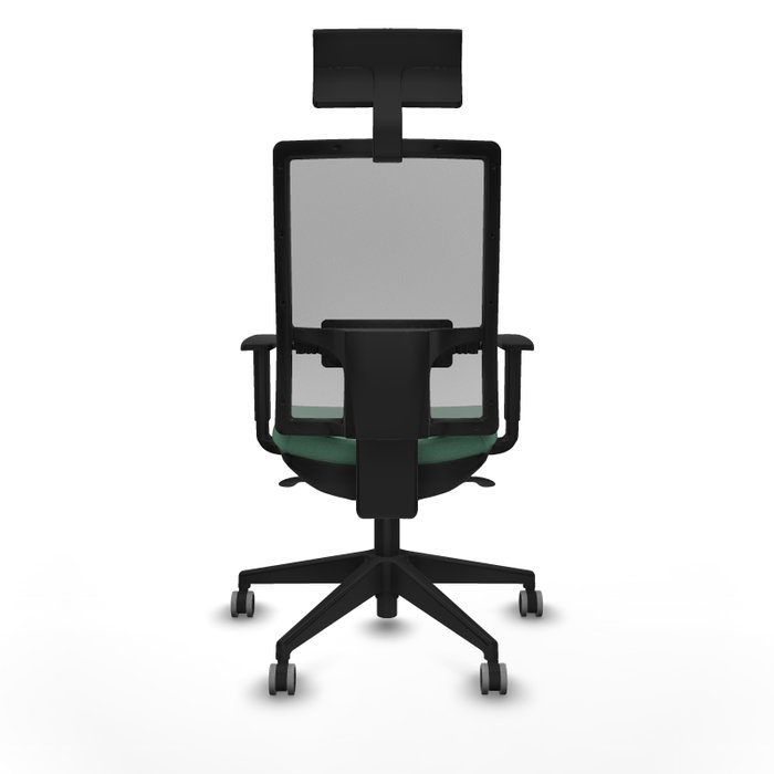 Piqueras y Crespo Chaise de Bureau Horna 1D066G1 Vert émeraude