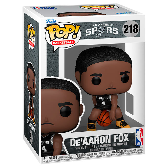 Funko NBA POP! De'Aaron Fox (2025 Icon Edition Uniform) San Antonio Spurs