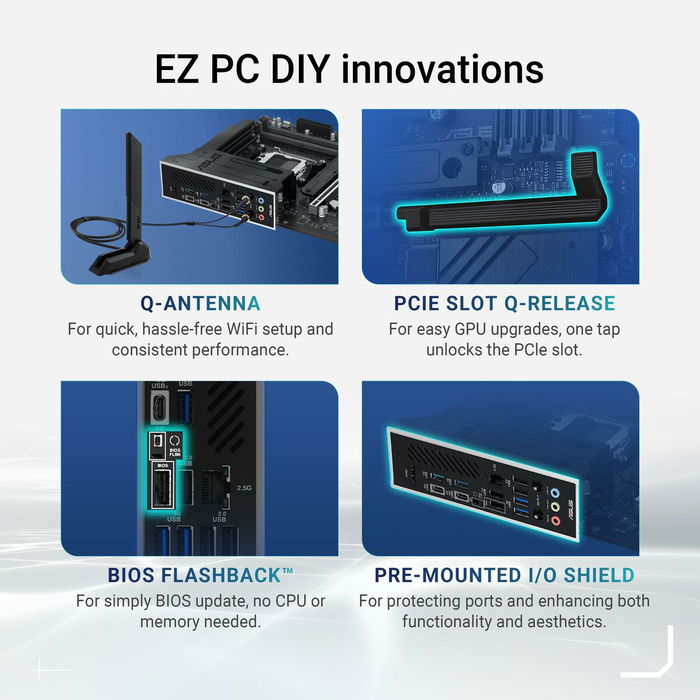Carte Mère Asus 90MB1LY0-M0EAY0 AMD X870 AMD AM5