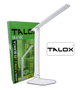 TALOX Lampe de bureau LED blanche SM-614DC