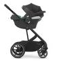 Cybex Aton B2 Siège Auto i-Size Groupe 0/1 (0-24 mois) Gris Foncé - Protection Latérale L.S.P., Canopy XXL, Réducteur Nouveau-Né