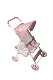 Muñecas Arias - Silla de Paseo Elegance Poussette, Dimensions: 33 x 51,50 x 55,50 cm, Âge min. recommandé: 3 ans, Montage nécessaire