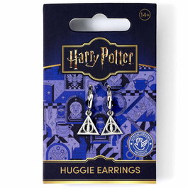 THE CARAT SHOP - Boucles d'oreilles Deathly Hallows Harry Potter en alliage de zinc (93% zinc, 3% cuivre, 4% aluminium)