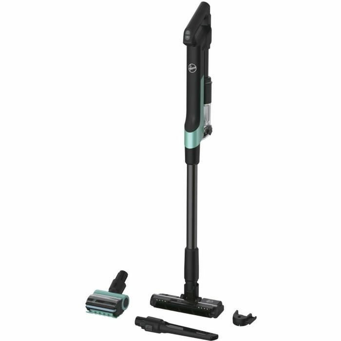 Hoover HF201P Aspirateur Balai sans Fil, 50AW, Noir urbain et vert sauge Hoover HF201P Aspirateur Balai sans Fil, 50AW, Noir urbain et vert sauge