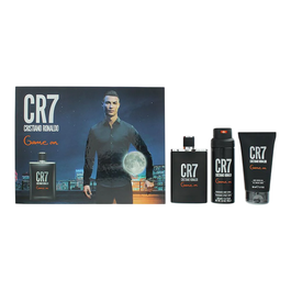 Cristiano Ronaldo CR7 Game On Coffret Eau de Toilette 100 ml + Gel Douche 150 ml + Déodorant Spray 150 ml