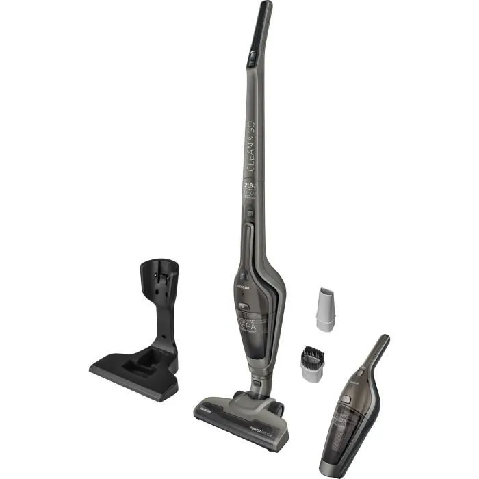 Sencor SVC 8621TI Aspirateur Balai sans fil 2-en-1, Titane Sencor SVC 8621TI Aspirateur Balai sans fil 2-en-1, Titane