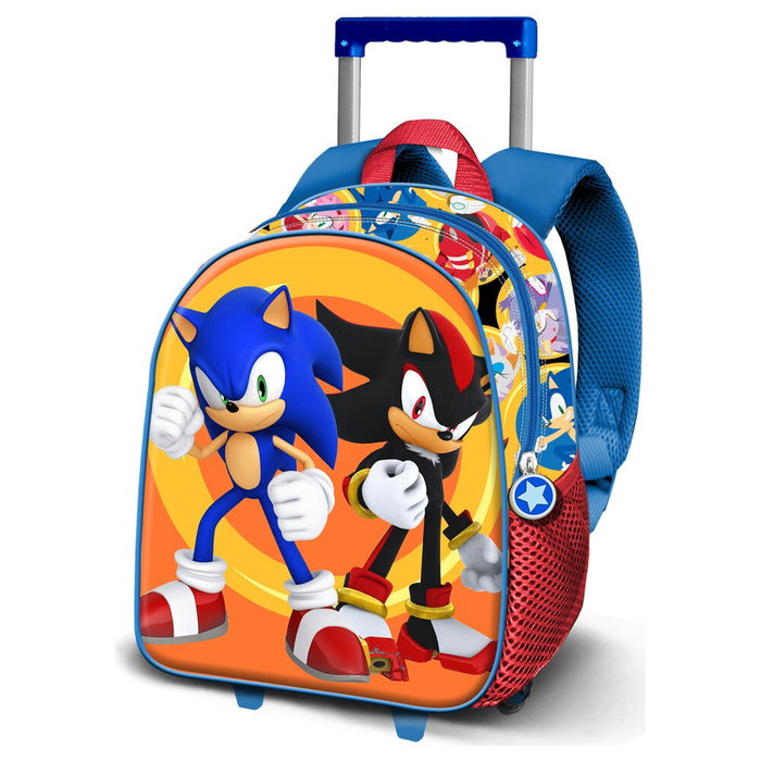 Karactermania Sac à dos à roulettes Sonic 3D Shadow Karactermania Sac à dos à roulettes Sonic 3D Shadow
