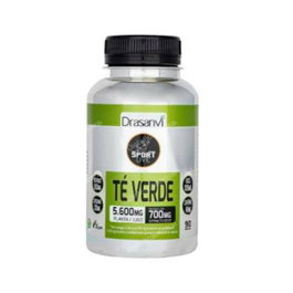 DRASANVI Sport Live Complément alimentaire - Thé Vert Extrait - 90 Capsules - Vitamine C, L-Théanine, Polyphénols, Catéchines, EGCG - Sans Gluten