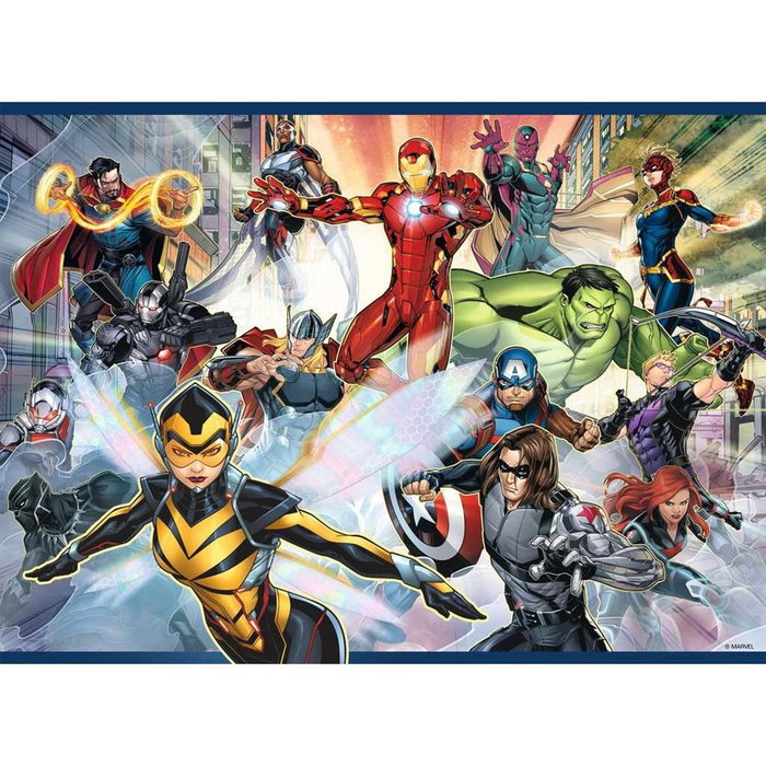 Ravensburger Puzzle Avengers 100 Pièces XXL – Dès 6 Ans – Collection The Avengers Ravensburger Puzzle Avengers 100 Pièces XXL – Dès 6 Ans – Collection The Avengers