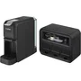 Catler Porto ES 721 - Machine à café à dosettes compatible Dolce Gusto, Nespresso et Tchibo Cafissimo - Noir