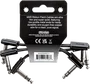 MXR Cable Ribbon Patch TRS 8 cm - Pack de 3 - Câble jack pour pédalier