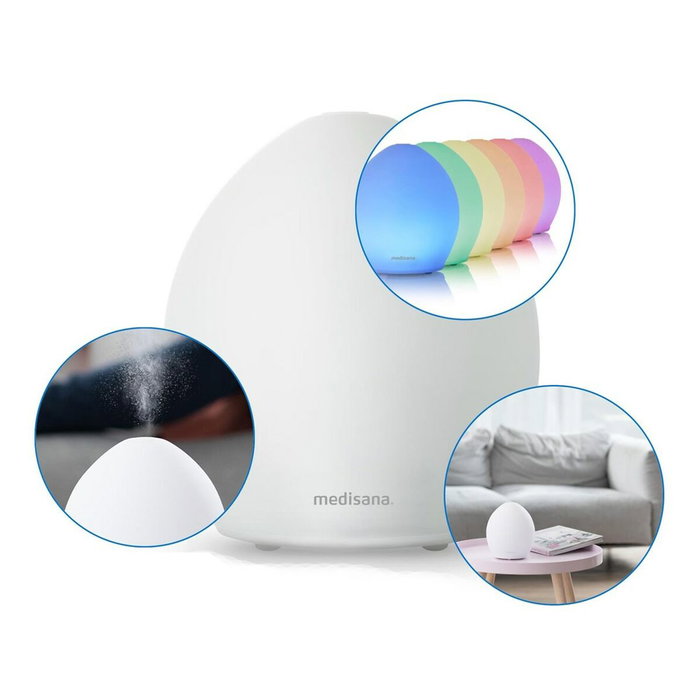 Medisana Diffuseur d'Huiles Essentielles 60085 Blanc