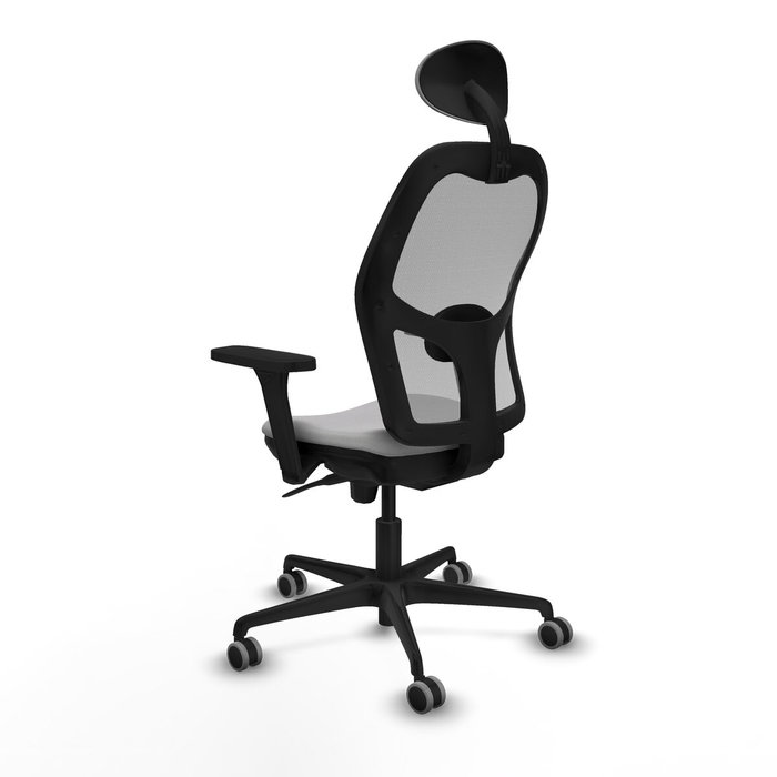 Piqueras y Crespo Chaise de Bureau avec Appui-tête 3D036G1 Gris clair Piqueras y Crespo Chaise de Bureau avec Appui-tête 3D036G1 Gris clair