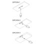 Emuca Connecteur USB A+C Linky (81x12mm)